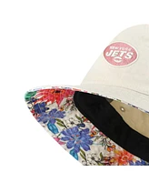 Women's '47 Brand Natural New York Jets Pollinator Bucket Hat