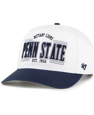Men's '47 Brand White Penn State Nittany Lions Streamline Hitch Adjustable Hat