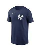 Men's Nike Gerrit Cole Navy New York Yankees Fuse Name and Number T-shirt