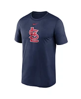 Men's Nike Navy St. Louis Cardinals Legend Fuse Large Logo Performance T-shirt