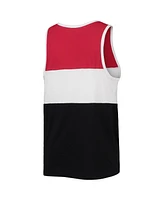 Big Boys Mitchell & Ness Black, Red Chicago Bulls Hardwood Classics Special Script Tank Top