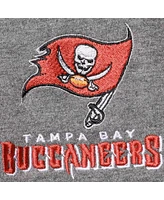 Men's Dunbrooke Charcoal Tampa Bay Buccaneers Shag Tri-Blend Full-Zip Raglan Hoodie