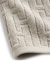 Hotel Collection Sculpted Chain-Link Wash Towel, 13" x 13", Exclusively at Macy's