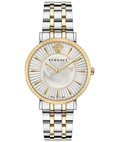 Versace Women's Swiss Two-Tone Stainless Steel Bracelet Watch 38mm