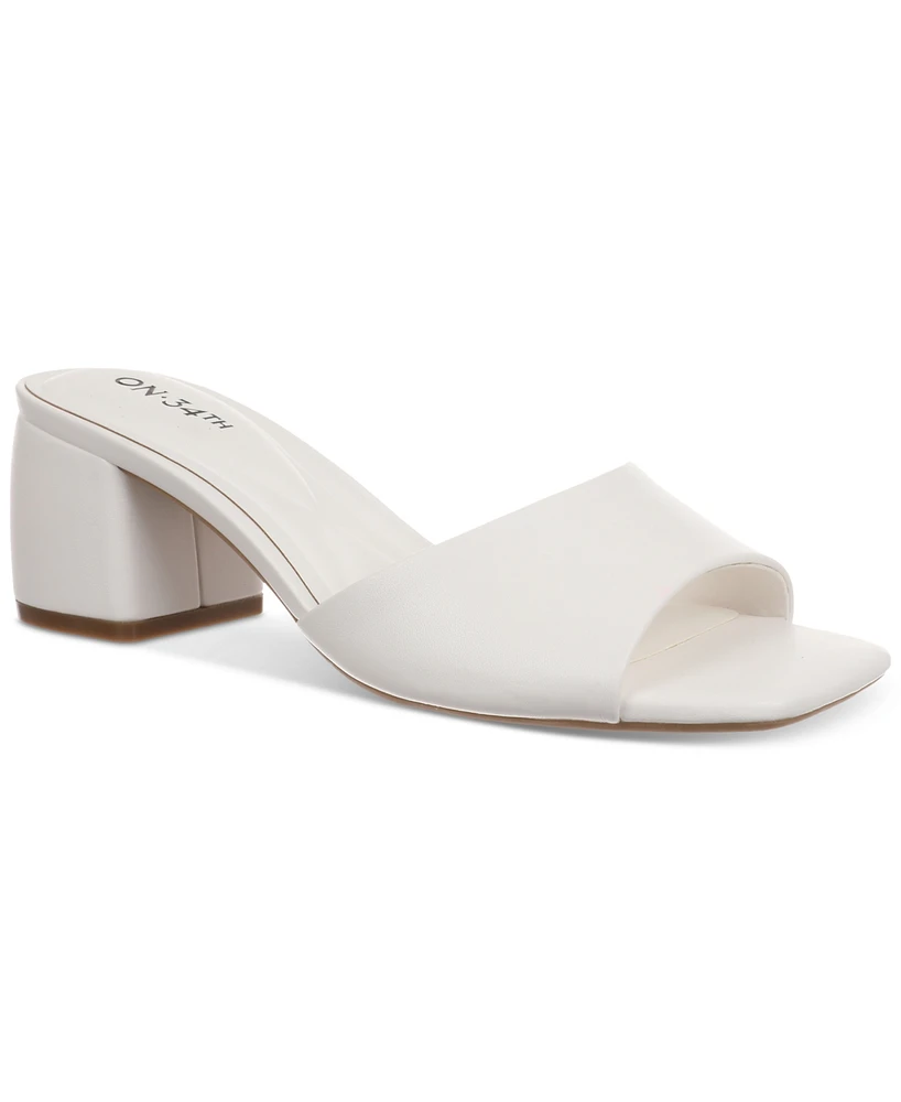 On 34th Women's Gabbie Slide Dress Sandals, Created for Macy's