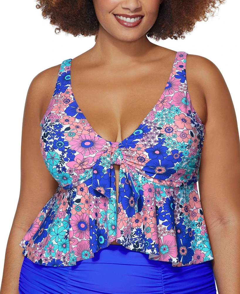 Raisins Curve Topanga Underwire Bra Tankini Top