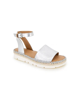 Gentle Souls Women's Lucille Buckle Sandal