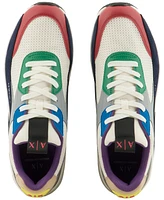 A|X Armani Exchange Men's Bron Color Block Sneaker