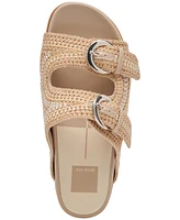 Dolce Vita Women's Ralli Buckled Stitch Footbed Sandals