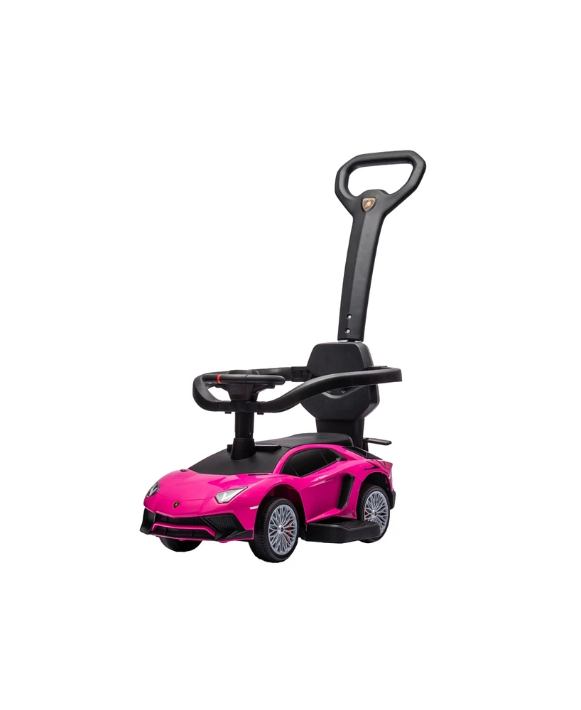 Freddo Lamborghini 3-in-1 Kids Push Ride On