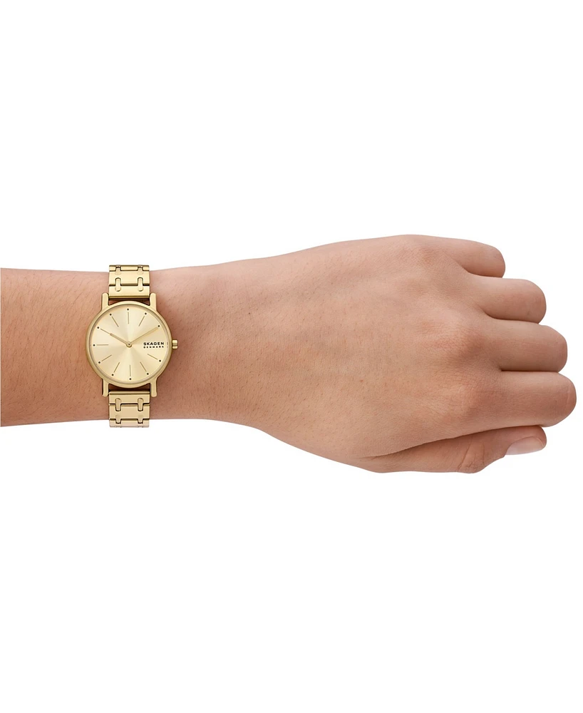 Skagen Women's Signatur Lille Two Hand -Tone Stainless Steel Watch 30mm