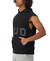 Champion Men's Relaxed Fit Middleweight Sleeveless Logo Hoodie