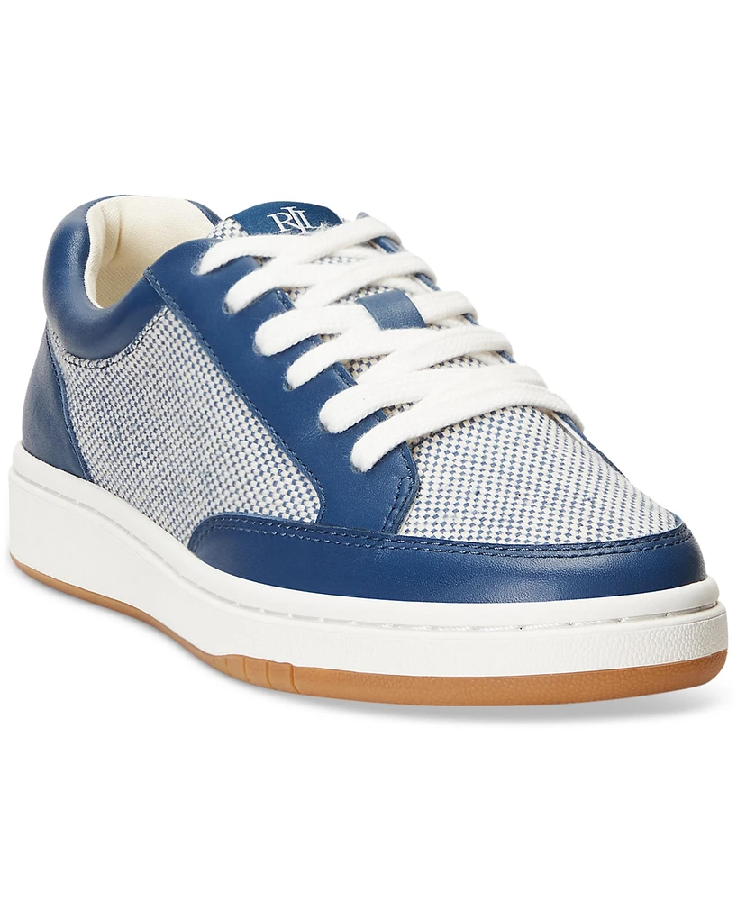 Lauren Ralph Women's Hailey Low-Top Lace-Up Sneakers