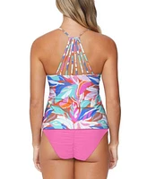 Raisins Juniors Noumea Tankini Top Fiesta Solid Bikini Bottoms