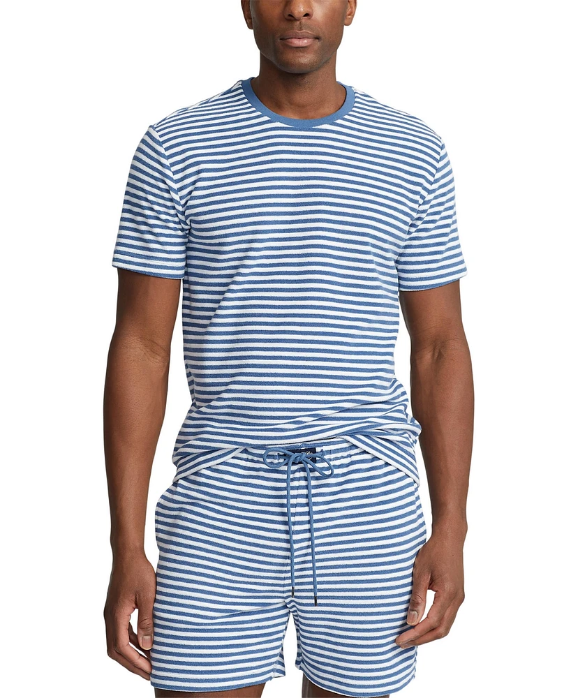 Polo Ralph Lauren Men's Terry Cabana Crewneck Sleep Shirt