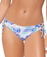 Raisins Juniors' Sweet Printed Side-Tie Bikini Bottoms