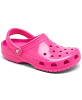 Crocs Women's Classic Neon Clogs from Finish Line