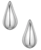 And Now This 18K Gold Plated or Silver Extra Large Teardrop Stud Earring