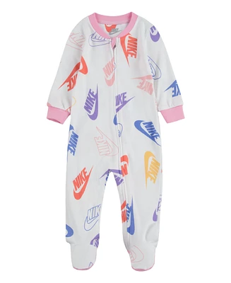 Nike Baby Boys or Girls Printed Footed Coverall