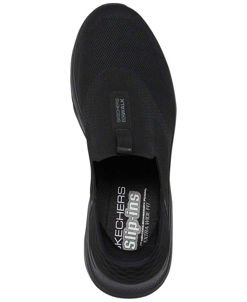 Skechers Men's Slip-ins- Go Walk 7 - Easy On 2 Memory Foam Wide-Width Walking Sneakers from Finish Line