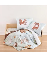 Enchanted Forest Cotton Toddler Comforter