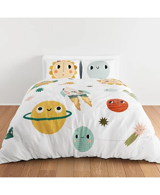 Space Explorer 100% Cotton Duvet & Pillowcase Set