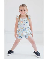 Bluey Toddler Girls Bingo Muffin Matching Family Tank Top and Shorts Outfit Set