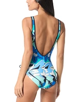 Coco Reef Women's Stellar Printed One-Piece Swimsuit