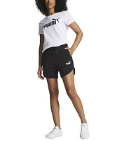 Puma Women's High-Rise French Terry Shorts