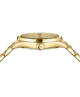 Ferragamo Women's Swiss Gold Ion Plated Bracelet Watch 38mm
