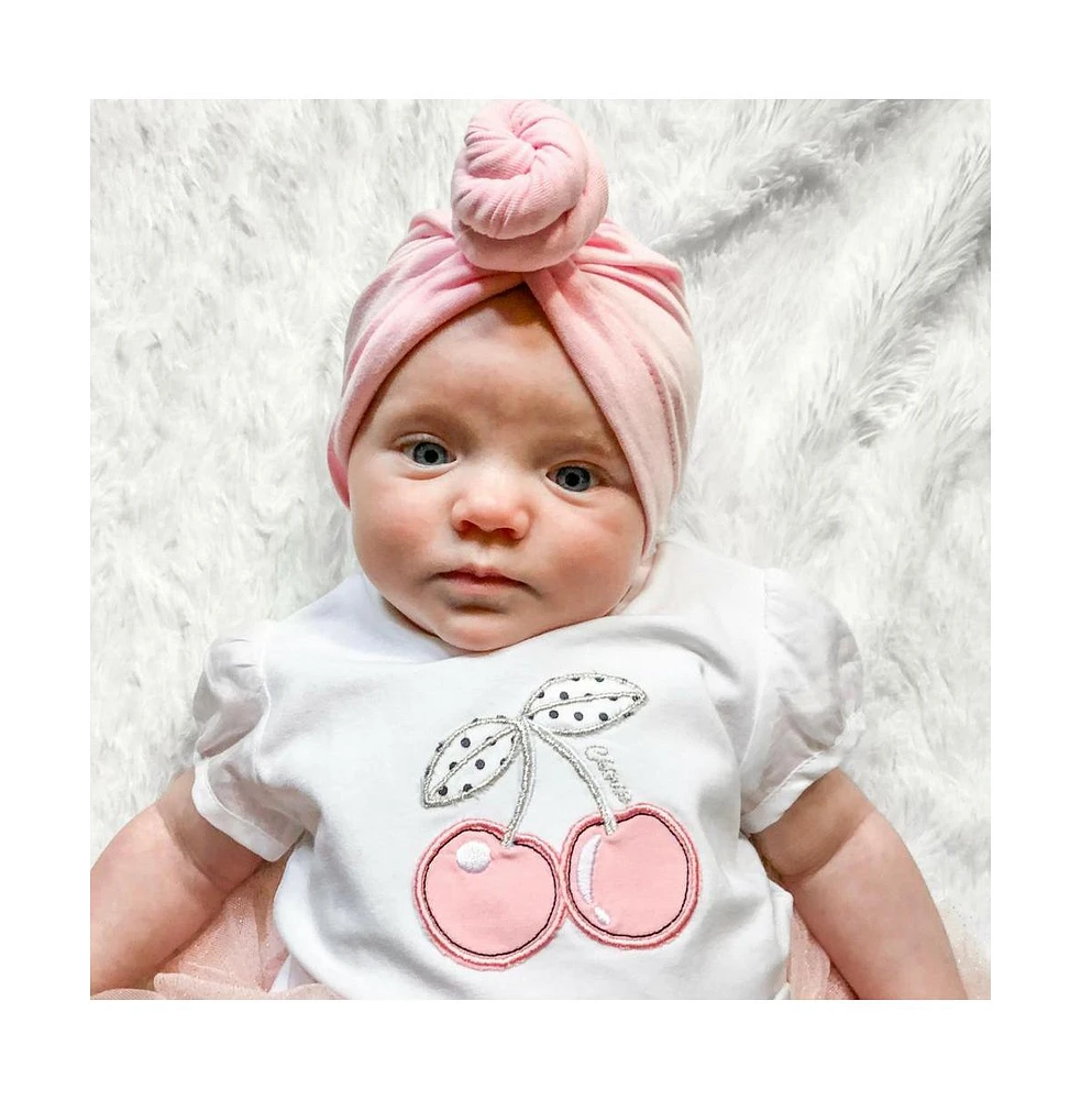 Headbands of Hope Baby Girls Baby Turban - Light Pink