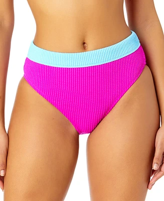 Salt & Cove Juniors' Colorblocked Bikini Bottoms, Created for Macy's