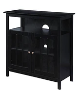 Convenience Concepts 36" Big Sur Highboy Tv Stand with Storage Cabinets