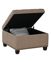 Convenience Concepts 28" Designs4Comfort Herald Square Ottoman Coffee Table