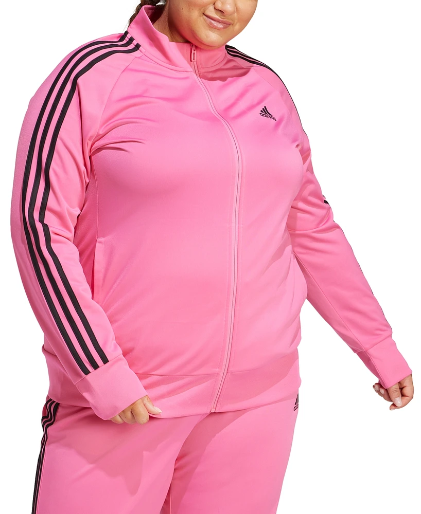 adidas Women's 3-Stripe Tricot Track Jacket