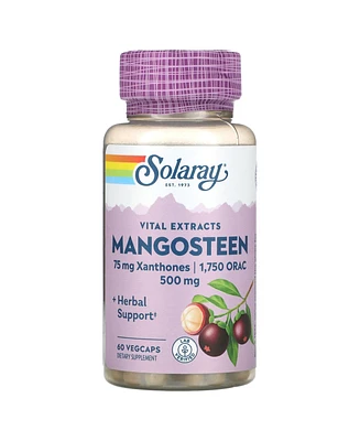 Solaray Mangosteen Vital Extracts 500 mg - 60 VegCaps