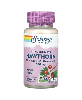 Solaray Vital Extracts Hawthorn 600 mg - 30 VegCaps