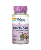 Solaray Vital Extracts Hawthorn 600 mg - 30 VegCaps - Assorted Pre