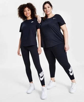 Nike Womens Active Dri Fit Womens Short Sleeve Logo T Shirt Sportswear Classics High Waisted Graphic Leggings Revolution 7 Running Sneakers From Finish Line