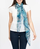 Vince Camuto Women's Paisley Floral Square Scarf