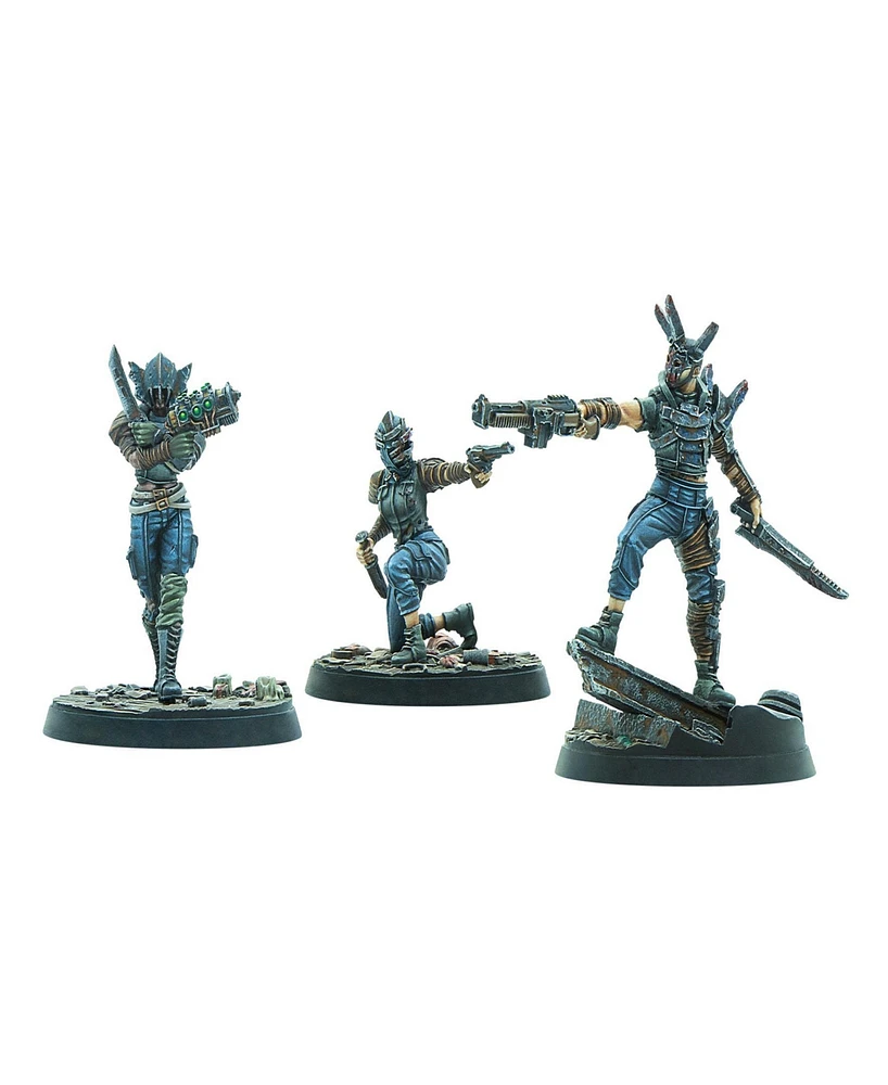 Modiphius Entertainment - Wasteand Warfare Raiders - Disciples Leaders Figures