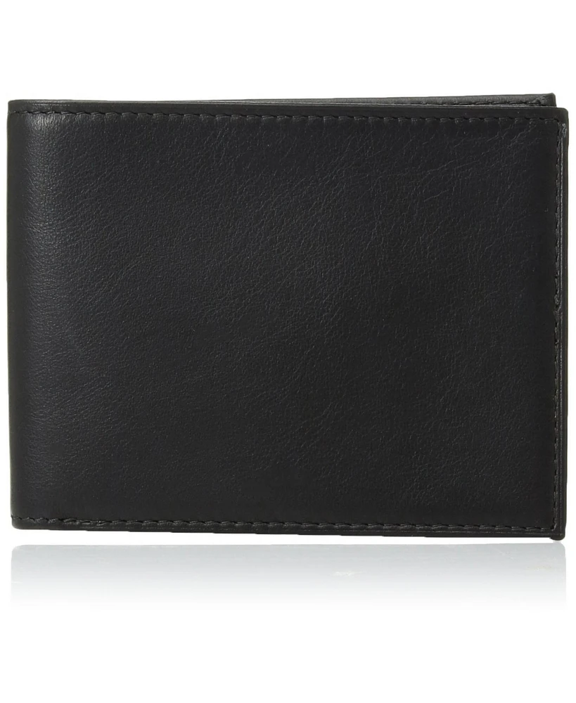 Bosca Men's Wallet, Nappa Vitello Leather Executive I.d. Wallet with Rfid Blocking