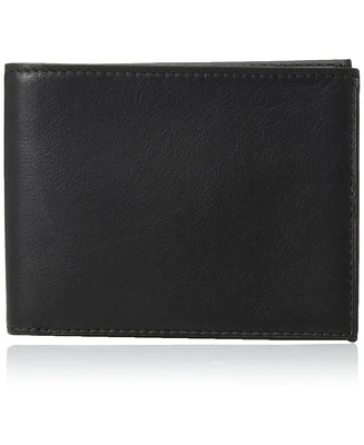 Bosca Men's Wallet, Nappa Vitello Leather Executive I.d. Wallet with Rfid Blocking