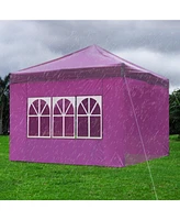 InstaHibit Privacy Window Sidewall UV30+ Fits 10x10ft Canopy Garden 1 Piece