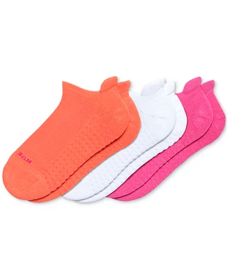 Hue Women's 3-Pk. Air Cushion Tab-Back No Show Socks