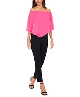 Msk Women's Off-The-Shoulder Top