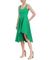 Eliza J Women's Asymmetrical Midi Dress