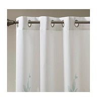 Madison Park Cecily Burnout Printed Window Curtain Panel