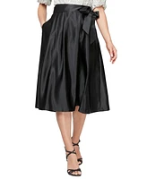 Alex Evenings Women's Tea-Length A-Line Ball Skirt