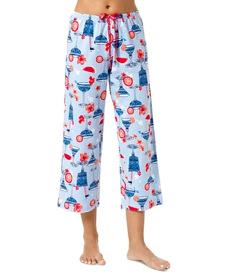 Hue Women's Tipsy Tucket Capri Pajama Pants